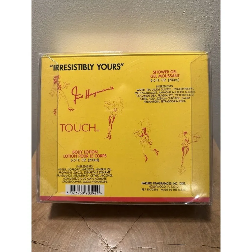 Vintage Fred Hayman Touch 6.6 Oz Lotion & Shower Gel New  irresistibility‎ yours